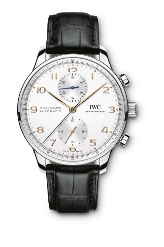 Portugieser Chronograph Stainless Steel / Silver - Rose