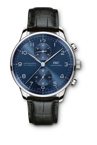 Portugieser Chronograph Stainless Steel / Blue