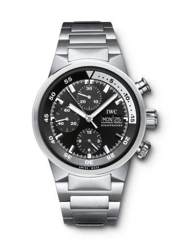 Aquatimer Chrono-Automatic Stainless Steel / Black / Bracelet
