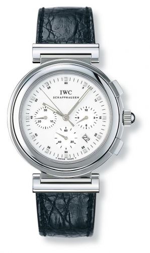  Da Vinci SL Chronograph MecaQuartz Stainless Steel / White / Croco