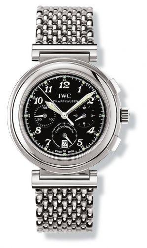 Da Vinci SL Chronograph MecaQuartz Stainless Steel / Black Breguet / Bracelet
