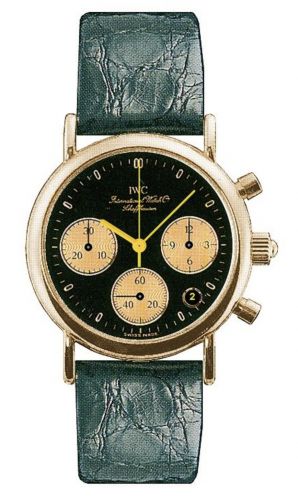 Portofino Lady Chronograph MecaQuartz Rose Gold / Black / Alligator