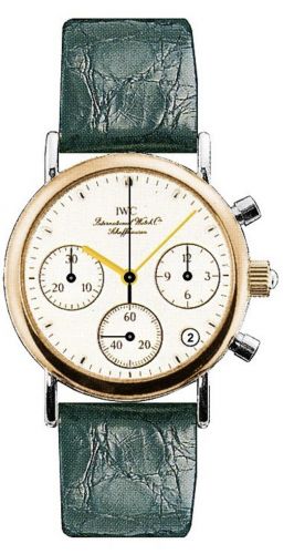 Portofino Lady Chronograph MecaQuartz Stainless Steel / Rose Gold / White / Alligator