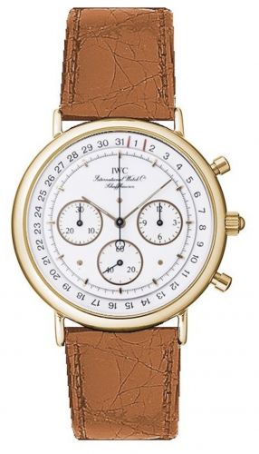 Portofino Chronograph MecaQuartz Yellow Gold / White / Alligator