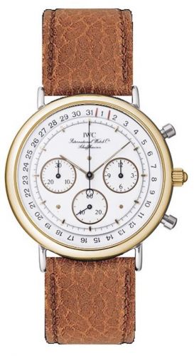 Portofino Chronograph MecaQuartz Stainless Steel / Yellow Gold / White / Alligator