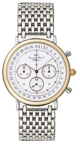 Portofino Chronograph MecaQuartz Stainless Steel / Yellow Gold / White / Bracelet