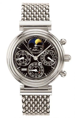 Da Vinci Perpetual Stainless Steel / Black / English / Bracelet