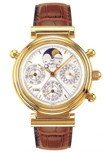 Da Vinci Perpetual Rattrapante Yellow Gold / Silver / French
