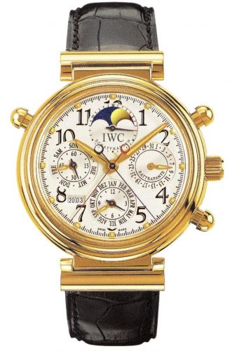 Da Vinci Perpetual Rattrapante Rose Gold / Silver / French