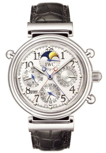 Da Vinci Perpetual Rattrapante Platinum / Silver / English