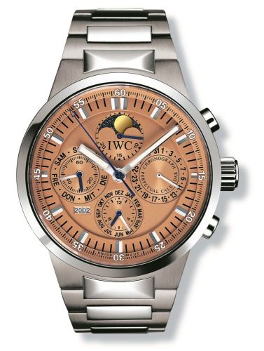 GST Perpetual Calendar Stainless Steel / Salmon / English