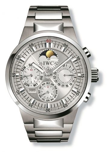 GST Perpetual Calendar Stainless Steel / Silver / Italian