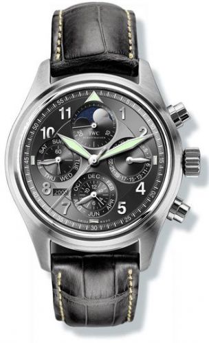 Pilot's Watch Spitfire Chronograph Perpetual Calendar Stainless Steel / Black / Sincere