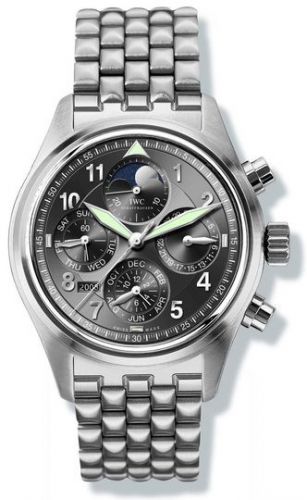 Pilot's Watch Spitfire Chronograph Perpetual Calendar Stainless Steel / Black / Sincere