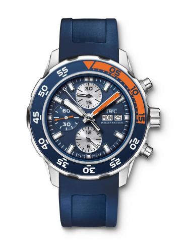 Aquatimer Chronograph Stainless Steel / Blue / Rubber
