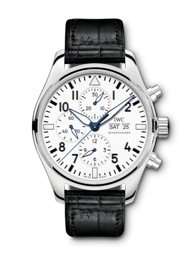 Pilot's Watch Chronograph Edition 150 Years Stainless Steel / White