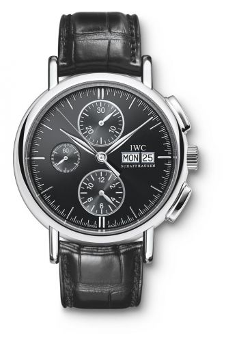 Portofino Chronograph Stainless Steel / Black