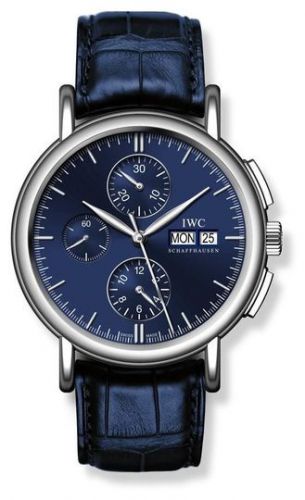 Portofino Chronograph White Gold / Blue