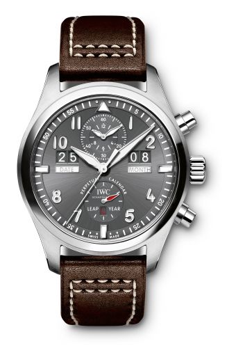 Pilot's Watch Spitfire Perpetual Calendar Digital Date-Month Stainless Steel