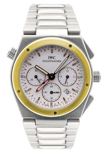Ingenieur Mecaquartz Chronograph Alarm Stainless Steel / Yellow Gold / White / Bracelet