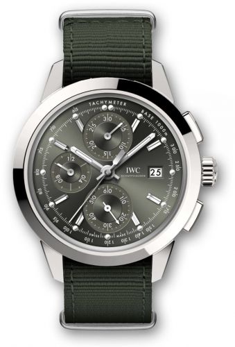 Ingenieur Chronograph Custom Stainless Steel / Green-Rhodium / NATO