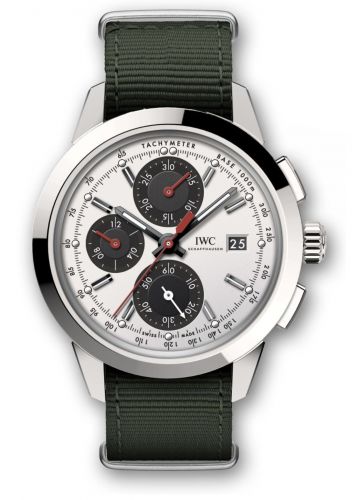 Ingenieur Chronograph Custom Stainless Steel / Silver-Black-Red / NATO