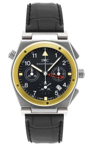 Ingenieur Mecaquartz Chronograph Alarm Stainless Steel / Yellow Gold / Black / Strap