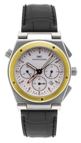 Ingenieur Mecaquartz Chronograph Alarm Stainless Steel / Yellow Gold / White / Strap