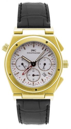 Ingenieur Mecaquartz Chronograph Alarm Yellow Gold / White / Strap