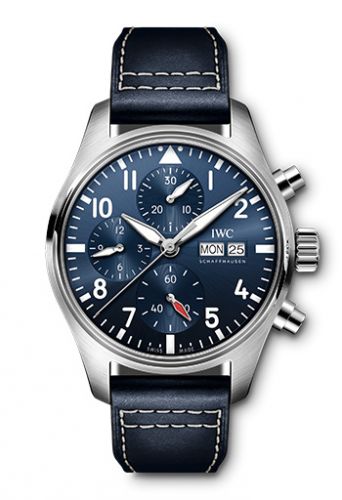 Pilot's Watch Chronograph 41 Stainless Steel / Blue