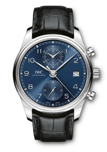 Portugieser Chronograph Classic Stainless Steel / Blue
