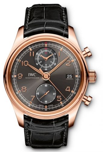 Portuguese Chronograph Classic Red Gold / Ardoise