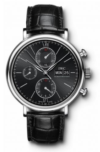 Portofino Chronograph Stainless Steel / Black