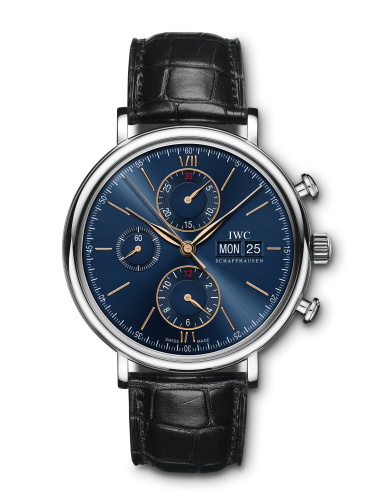 Portofino Chronograph Stainless Steel / Blue