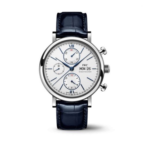 Portofino Chronograph Stainless Steel / Silver - Blue