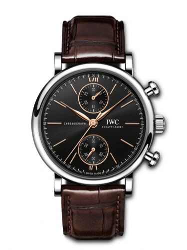 Portofino Chronograph 39 Stainless Steel / Black