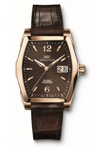 Da Vinci Automatic Midsize Rose Gold / Chocolate