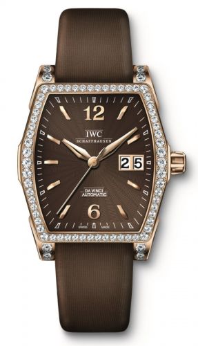 Da Vinci Automatic Midsize Rose Gold / Diamond / Chocolate