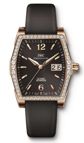 Da Vinci Automatic Midsize Rose Gold / Diamond / Black