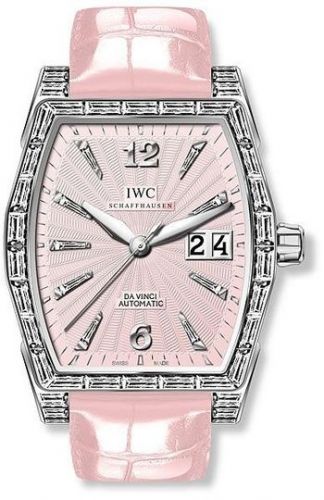Da Vinci Automatic Midsize White Gold / Baguette / Silver