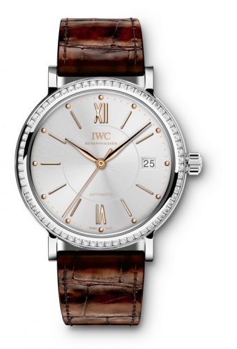 Portofino Automatic 37 Stainless Steel / Diamond / Silver