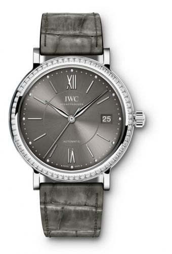 Portofino Automatic 37 Stainless Steel / Diamond / Ardoise
