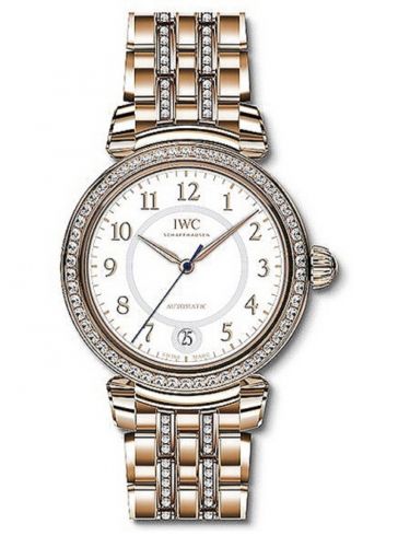 Da Vinci 36 Automatic Red Gold / Diamond / Silver / Bracelet