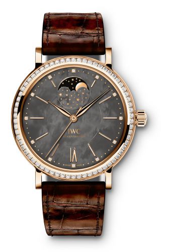 Portofino Automatic Moon Phase 37 Red Gold  / Black MOP