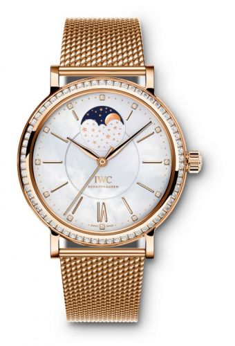 Portofino Automatic Moon Phase 37 Red Gold / Diamond / MOP / Bracelet