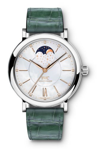 Portofino Automatic Moon Phase 37 Stainless Steel / MOP