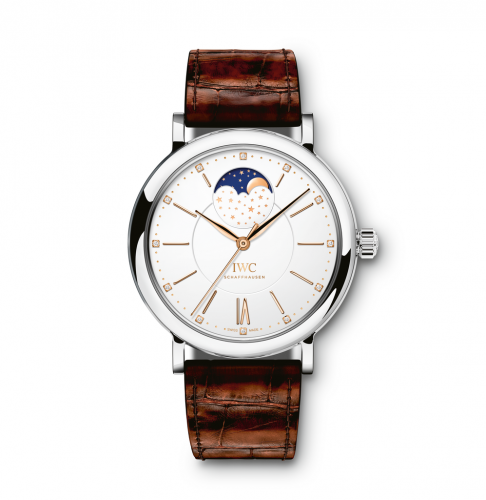 Portofino Automatic Moon Phase 37 Stainless Steel / Silver