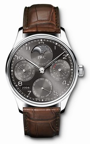Portuguese Perpetual Calendar 5022 White Gold / Ardoise