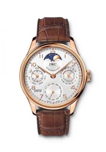 Portugieser Perpetual Calendar 5023 Red Gold / Silver