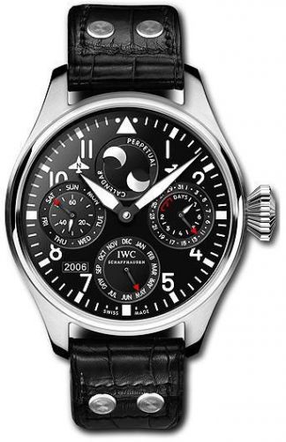 Big Pilot Perpetual Calendar Stainless Steel / Black / Bucherer
